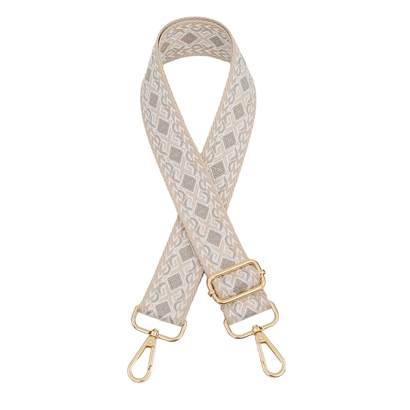 Ιμάντας τσάντας από πολυεστέρα, ρυθμιζόμενος φαρδύς ιμάντας ώμου, αντικαταστάσιμο αξεσουάρ, καλοκαίρι 2024