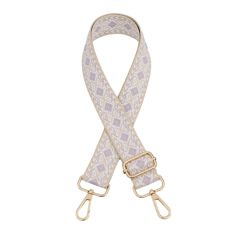 Ιμάντας τσάντας από πολυεστέρα, ρυθμιζόμενος φαρδύς ιμάντας ώμου, αντικαταστάσιμο αξεσουάρ, καλοκαίρι 2024