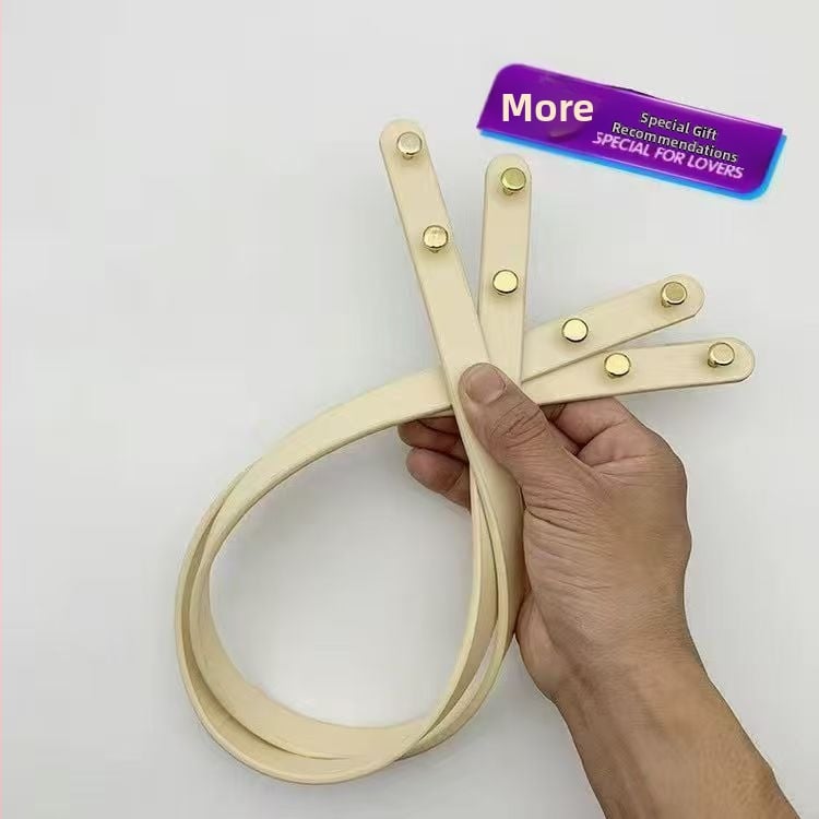 Νέος PU δερμάτινος ιμάντας για τσάντα, χειροποίητος, με βιδωτές ριβέρ, για γυναικείες τσάντες