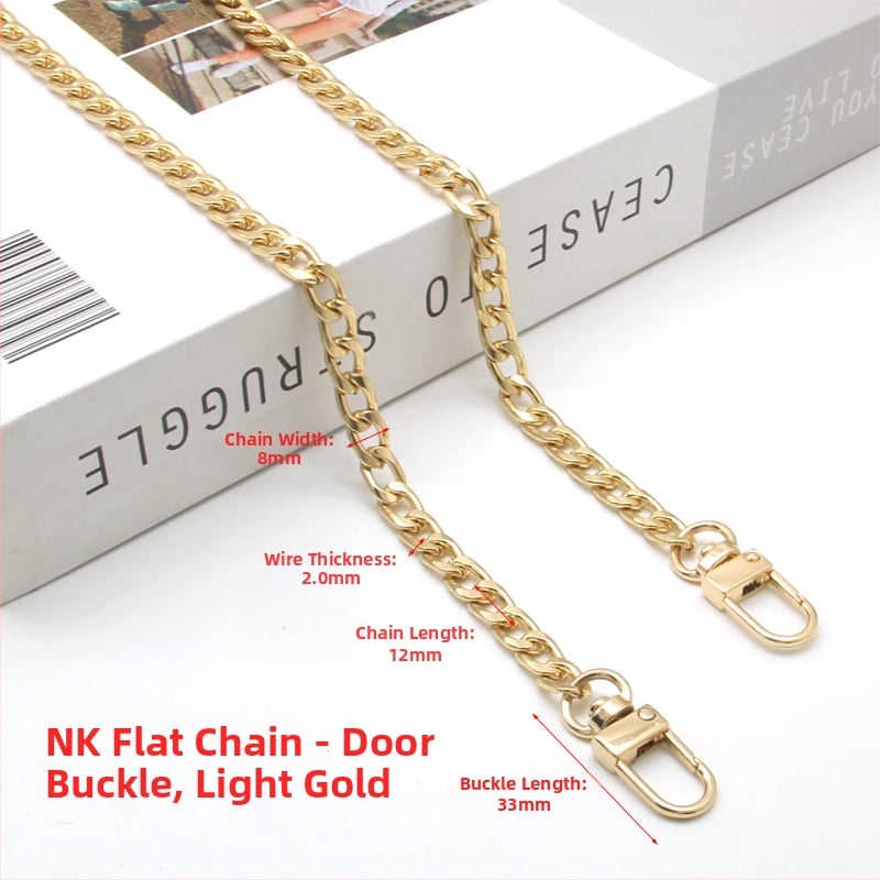 Ιμάντας τσάντας/ώμου από μέταλλο, ανθεκτικός στη φθορά, αστικός μινιμαλισμός, άνοιξη 2025