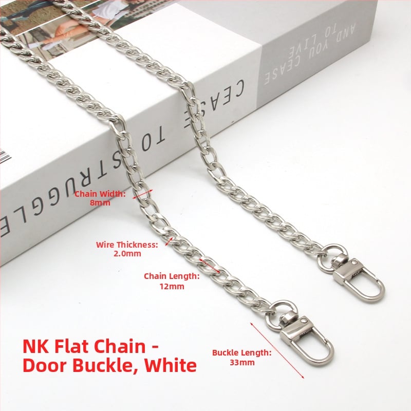 Ιμάντας τσάντας/ώμου από μέταλλο, ανθεκτικός στη φθορά, αστικός μινιμαλισμός, άνοιξη 2025