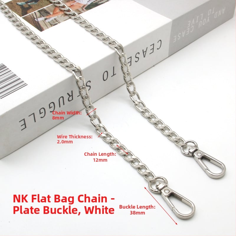 Ιμάντας τσάντας/ώμου από μέταλλο, ανθεκτικός στη φθορά, αστικός μινιμαλισμός, άνοιξη 2025