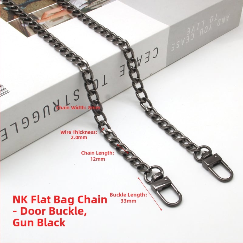 Ιμάντας τσάντας/ώμου από μέταλλο, ανθεκτικός στη φθορά, αστικός μινιμαλισμός, άνοιξη 2025