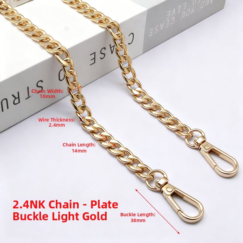 Ιμάντας τσάντας/ώμου από μέταλλο, ανθεκτικός στη φθορά, αστικός μινιμαλισμός, άνοιξη 2025