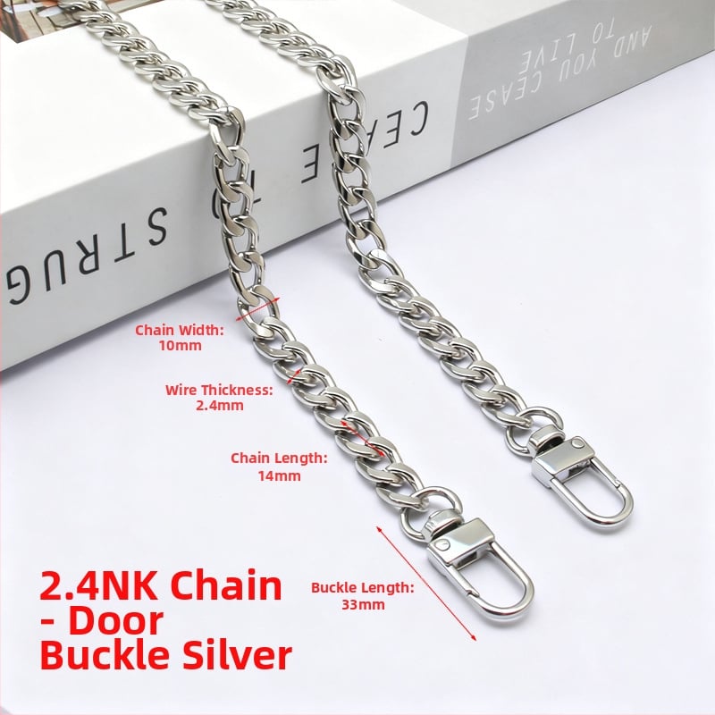 Ιμάντας τσάντας/ώμου από μέταλλο, ανθεκτικός στη φθορά, αστικός μινιμαλισμός, άνοιξη 2025