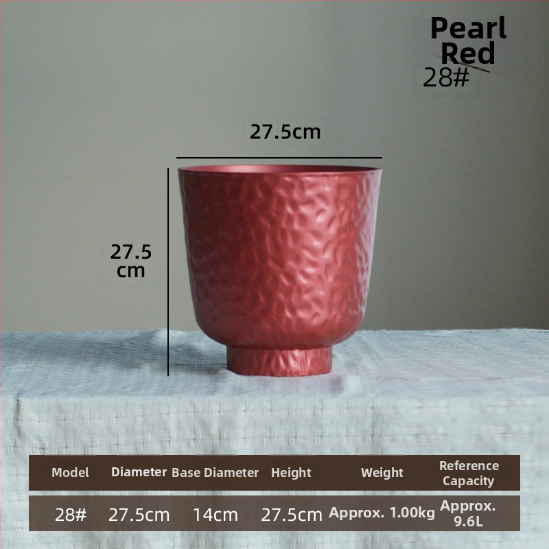 Ghiveci pentru flori – din plastic, turnat prin injecție; pentru utilizare pe birou și podea; potrivit pentru birou, hotel și decor de casă