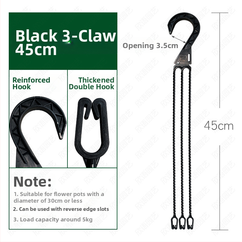 Ghiveci suspendat din material nețesut, stil simplu, alt tip