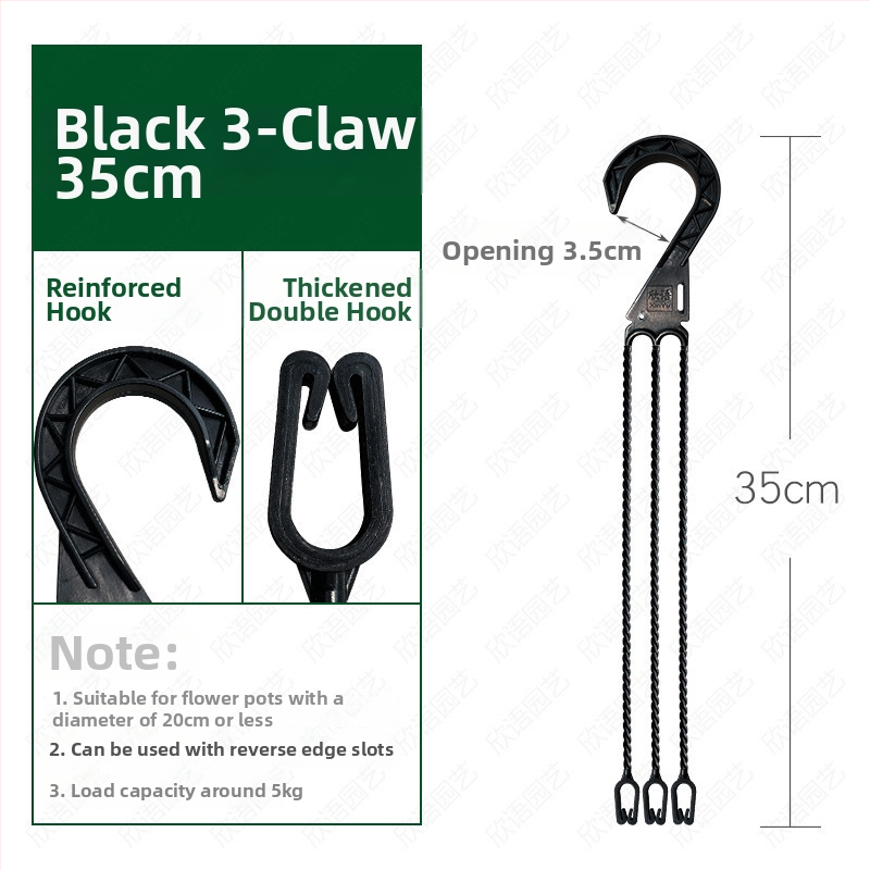 Ghiveci suspendat din material nețesut, stil simplu, alt tip