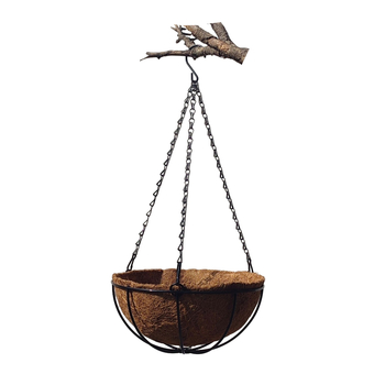 Ghiveci suspendat din fier, stil Nordic, pentru grădină de acasă
