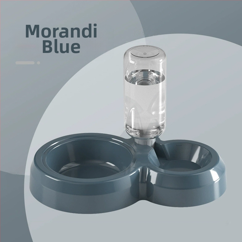 Πλαστικό αυτόματο μπολ νερού γάτας, διπλό μπολ, μάρκα GPN