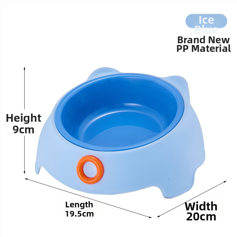 Μπολ φαγητού κατοικίδιων για γάτες, μπολ από ανοξείδωτο ατσάλι και PP, Heao Pets, κατάλληλο για γάτες, συσκευασία 96 τεμάχια