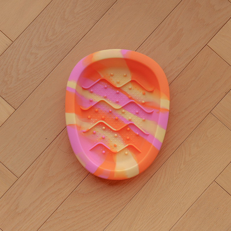 Μπολ σιλικόνης για αργό φαγητό κατοικίδίων, αντιολισθητικό, αντιπνιγμού, για γάτες