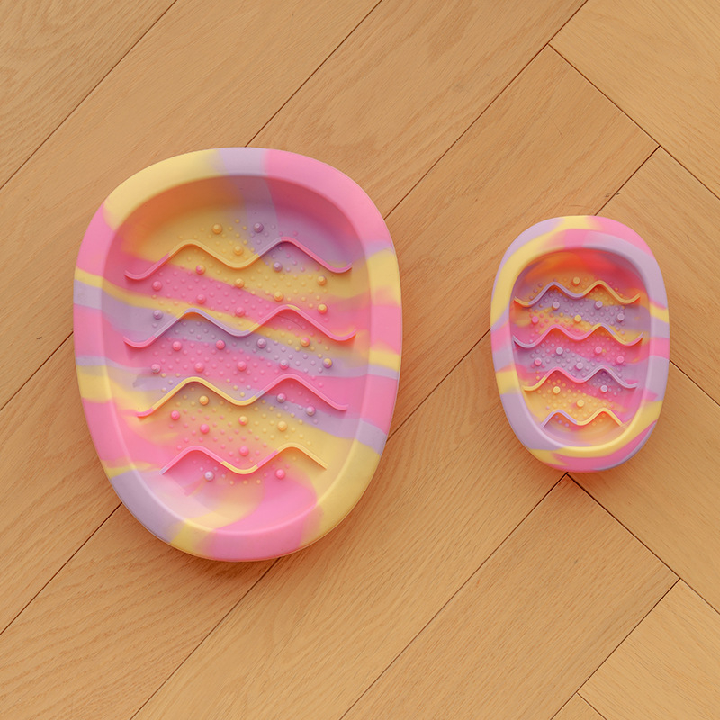 Μπολ σιλικόνης για αργό φαγητό κατοικίδίων, αντιολισθητικό, αντιπνιγμού, για γάτες