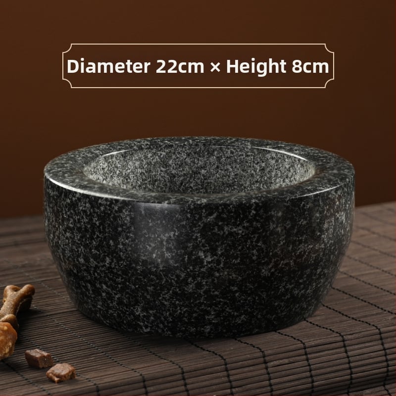 Πέτρινο μπολ γάτας — μπολ με αργή πρόσληψη τροφής, μάρκα Stone Food