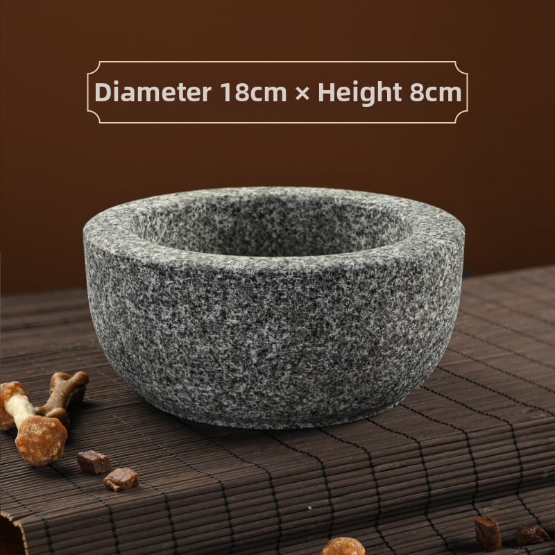 Πέτρινο μπολ γάτας — μπολ με αργή πρόσληψη τροφής, μάρκα Stone Food