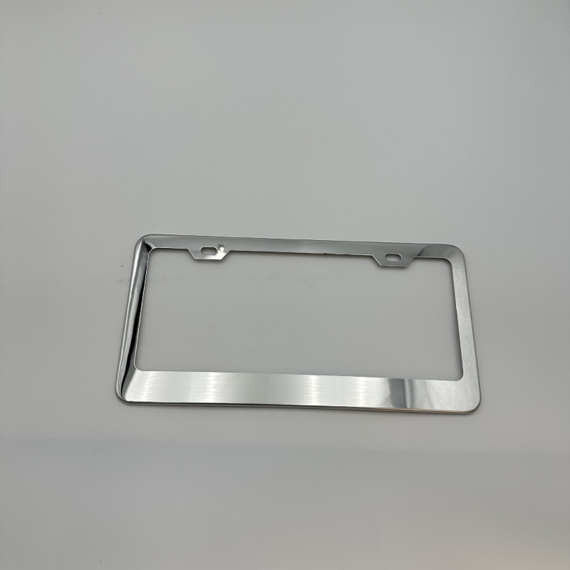 Automašīnas reģistrācijas numura zīmju turētājs, nerūsējošs tērauds, modelis: reģistrācijas numura zīmju rāmis, zīmols: Cits