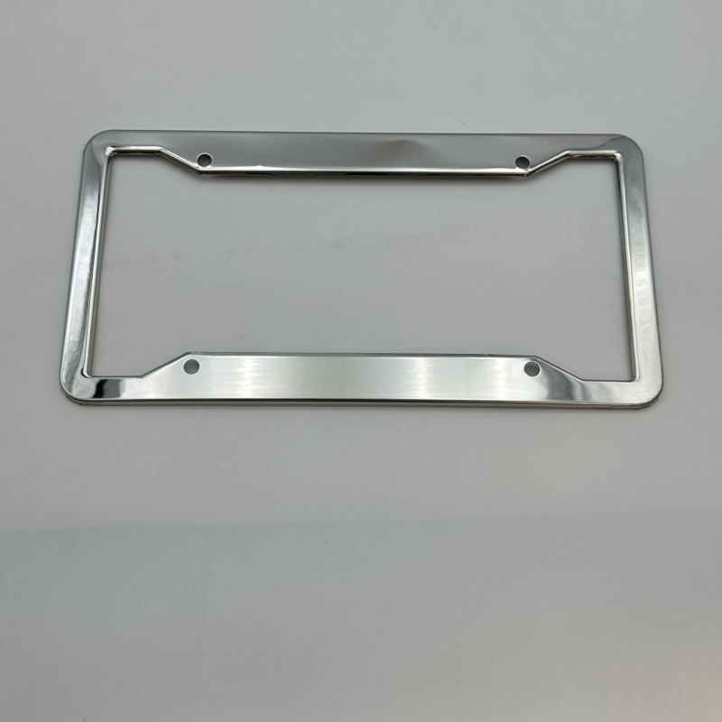 Automašīnas reģistrācijas numura zīmju turētājs, nerūsējošs tērauds, modelis: reģistrācijas numura zīmju rāmis, zīmols: Cits
