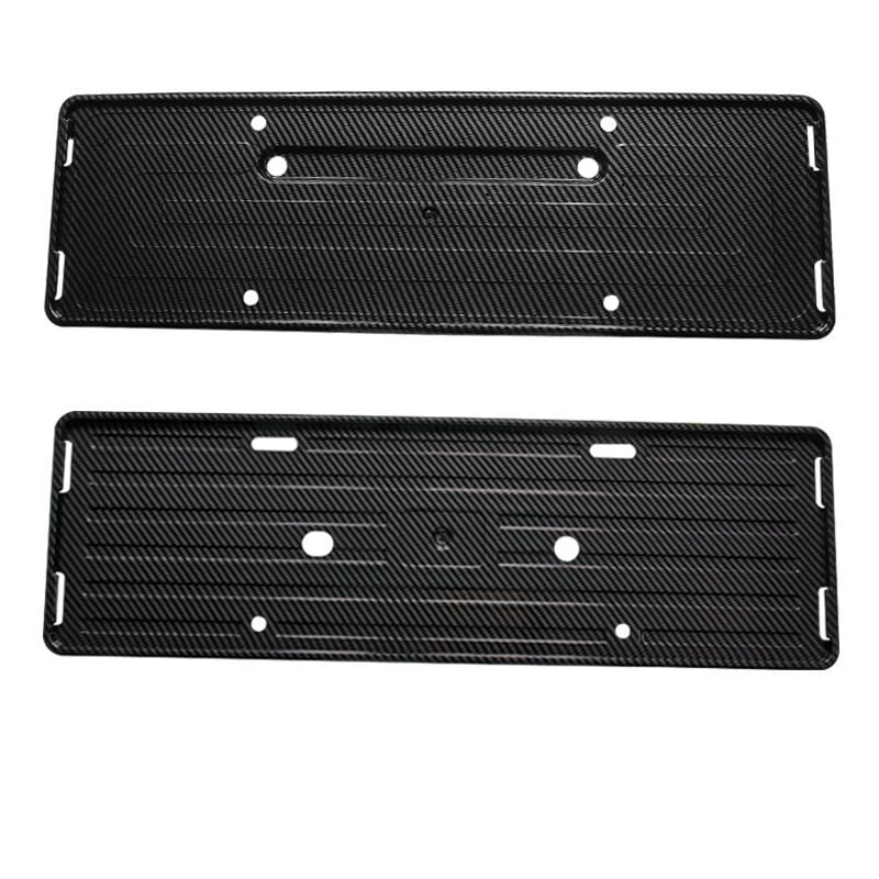 Tesla Model Y/3 reģistra numura rāmis — dekoratīvs piederums, Modelis 09, plastmasa, Tips: Cits, Saderīgs ar Tesla