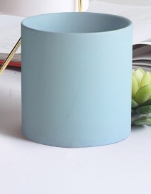 Ghiveci ceramic glazurat în stil Morandi Nordic — utilizare versatilă pe perete, birou, podea sau suspensie