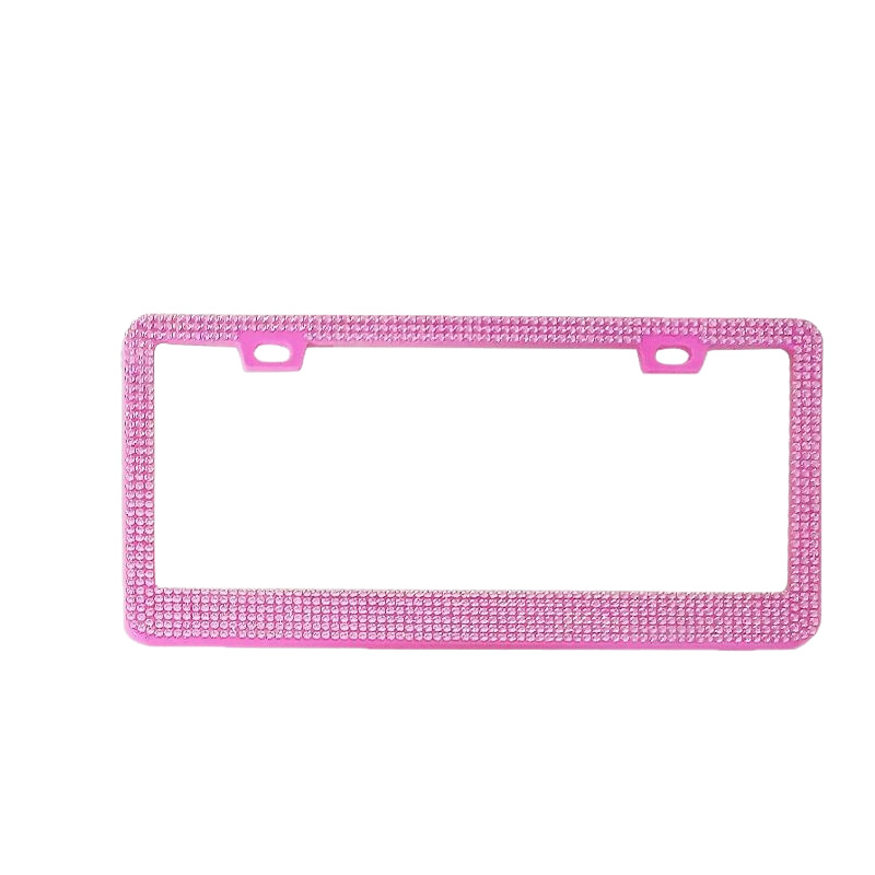 Licenceplates rāmis ar dimanta ielikumu – plastmasa, Modelis 001, Daļas numurs 001, Zīmols Shijie, atbilst US noteikumiem