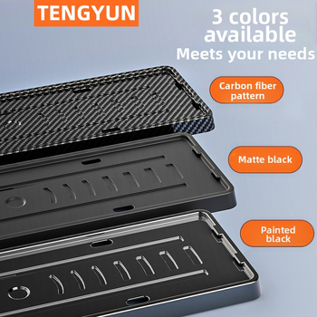 Numura zīmju rāmis Zeekr 001/007/X (2021–2024), plastmasas materiāls, Tengyun zīmols