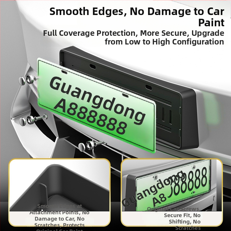 Držiak na poznávaciu značku pre Zeekr 001/007/X (2021–2024), plastový, Tengyun