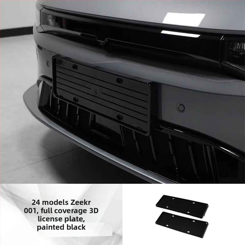 Numura zīmju rāmis Zeekr 001/007/X (2021–2024), plastmasas materiāls, Tengyun zīmols