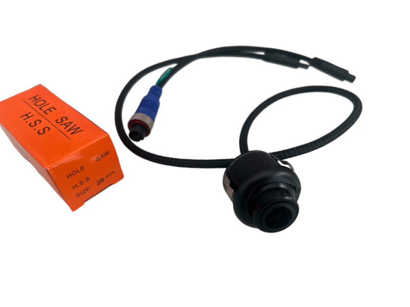 Sunkvežimio keturių kanalų AHD atbulinės vaizdo kamera, 180° platus kampas, 1080P/720P, pilnos spalvos naktinis vaizdas