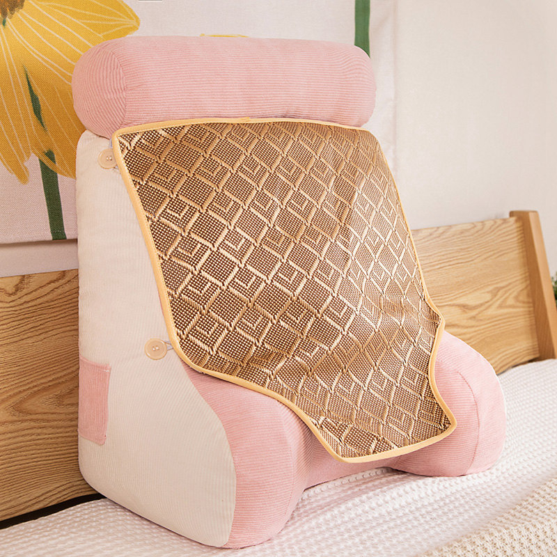 Corduroy jastuk za naslanjač/kauč s jezgrama, pliš materijal, PP pamuk punilo, jednofarebni uzorak