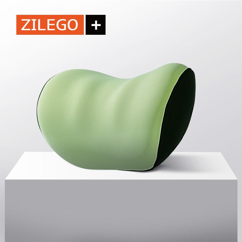 Automašīnas galvas balsts un jostas atbalsts ar atmiņas putām, kakla un plecu spilvens, trušu ausu dizains