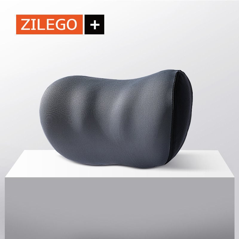 Automašīnas galvas balsts un jostas atbalsts ar atmiņas putām, kakla un plecu spilvens, trušu ausu dizains