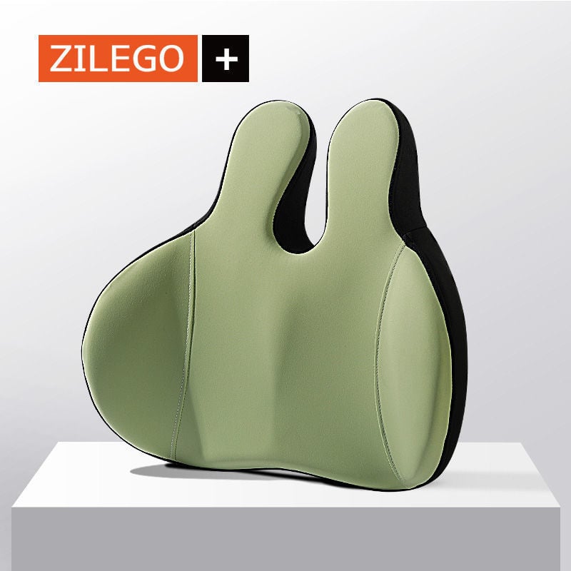 Automašīnas galvas balsts un jostas atbalsts ar atmiņas putām, kakla un plecu spilvens, trušu ausu dizains