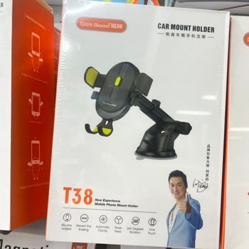 Držač za mobitel u automobilu – plastični, višenamjenski, kompatibilan s izlazima zraka i pločom za navigaciju