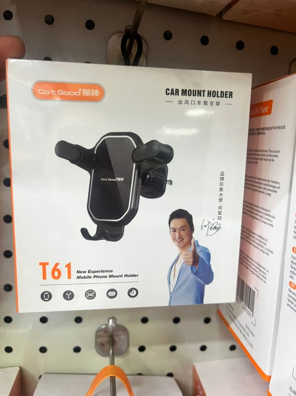 Držač za mobitel u automobilu – plastični, višenamjenski, kompatibilan s izlazima zraka i pločom za navigaciju