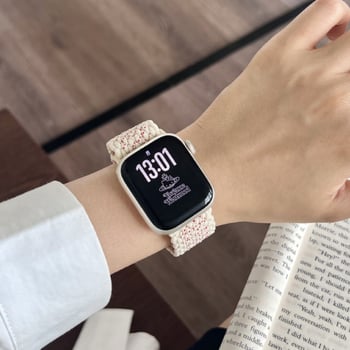 Šareni magnetski najlonski pleteni remen za Apple Watch Ultra/SE