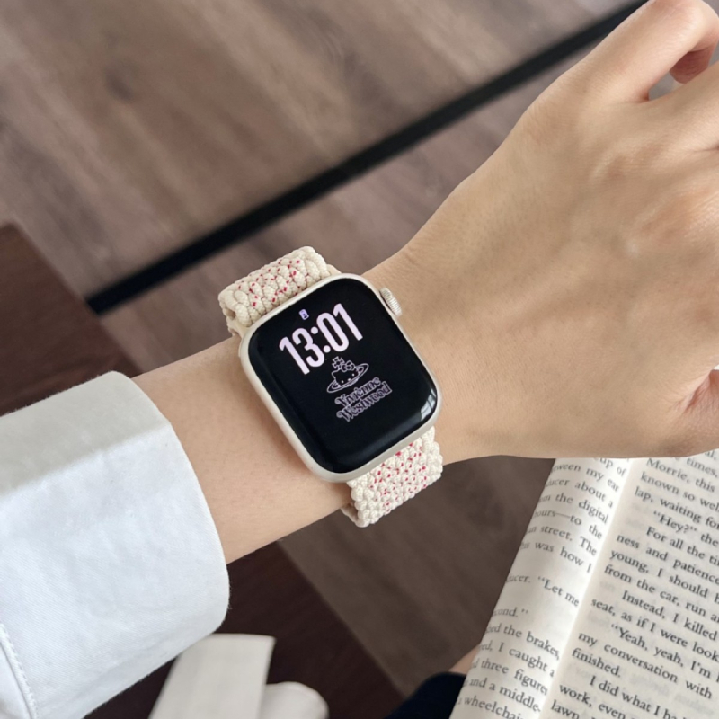 Šareni magnetski najlonski pleteni remen za Apple Watch Ultra/SE