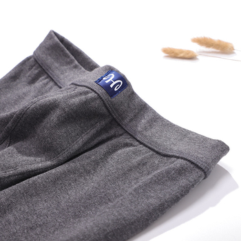 Garās kokvilnas termiskās bikses vīriešiem un sievietēm, viena kārta, 181-200 g/m2, 100% kokvilna, silta pamatdaļa