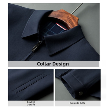 Meeste mulberry-siidist jakku, kapuutsiga, lukuga, vaba lõige, kevad-sügis