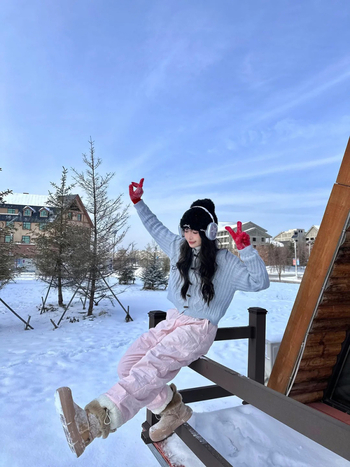 Moterų slidinėjimo kelnių su fliso vidumi, nailono užpildas, vėjo atsparios ir šiltos iki -40°C