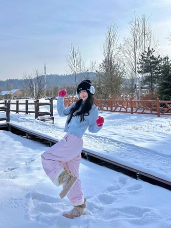 Moterų slidinėjimo kelnių su fliso vidumi, nailono užpildas, vėjo atsparios ir šiltos iki -40°C