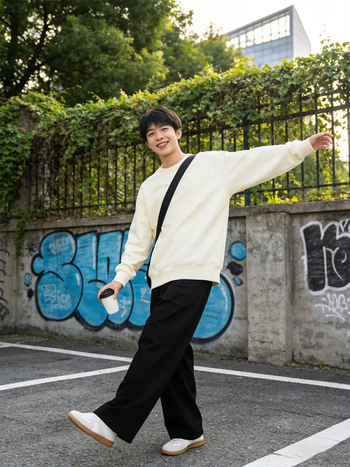 Džemper s okruglim vratom, dugi rukavi, 100% poliester, 230 g, bez kapucne, zimska kolekcija 2025