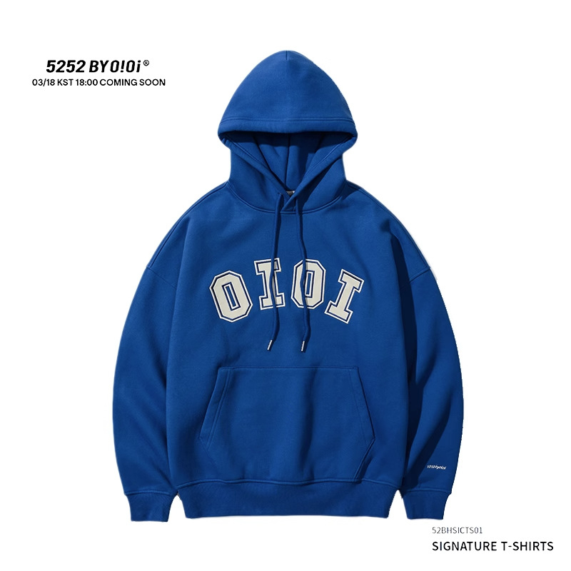 Női koreai stílusú kapucnis pulóver, szöveges mintával, laza szabás, vastag pamut, hímzés