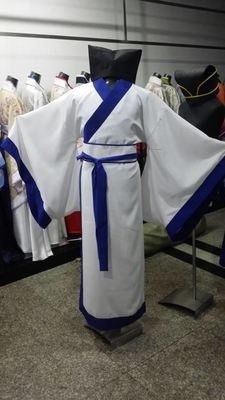 Muška Hanfu duga haljina u stilu dinastije Song, učenjak, kostim za film i pozornicu, Jiangnan talent stil
