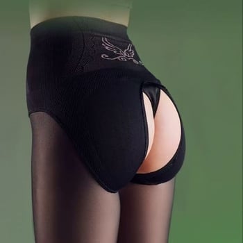 Kelnaitės su atviru kirkšniu, fliso vidinis sluoksnis, nailonas, kvėpuojančios, formuoja kojas ir kūną