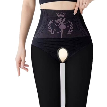 Kelnaitės su atviru kirkšniu, fliso vidinis sluoksnis, nailonas, kvėpuojančios, formuoja kojas ir kūną