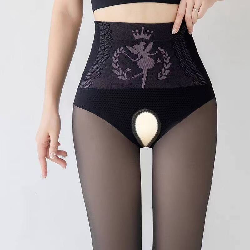 Kelnaitės su atviru kirkšniu, fliso vidinis sluoksnis, nailonas, kvėpuojančios, formuoja kojas ir kūną