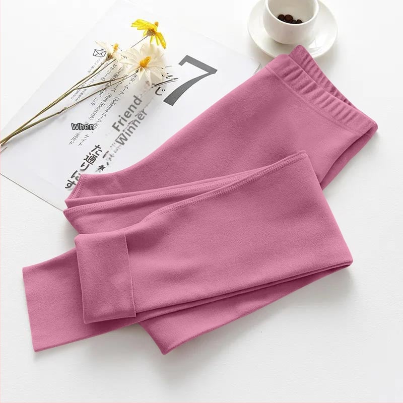 Sievietes apkures termiskie legingi ar flīsa iekšpuse, bezšuvju, bieza poliestera materiāls