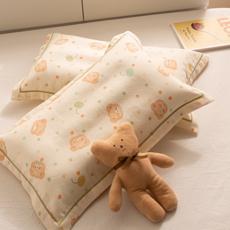 Pamukasta dvostruko pletena jastučnica za djecu, veličine 30x50 za bebu i 40x60 za učenika, paket od 2 kom.