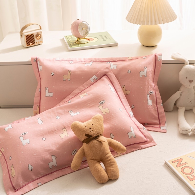 Pamukasta dvostruko pletena jastučnica za djecu, veličine 30x50 za bebu i 40x60 za učenika, paket od 2 kom.