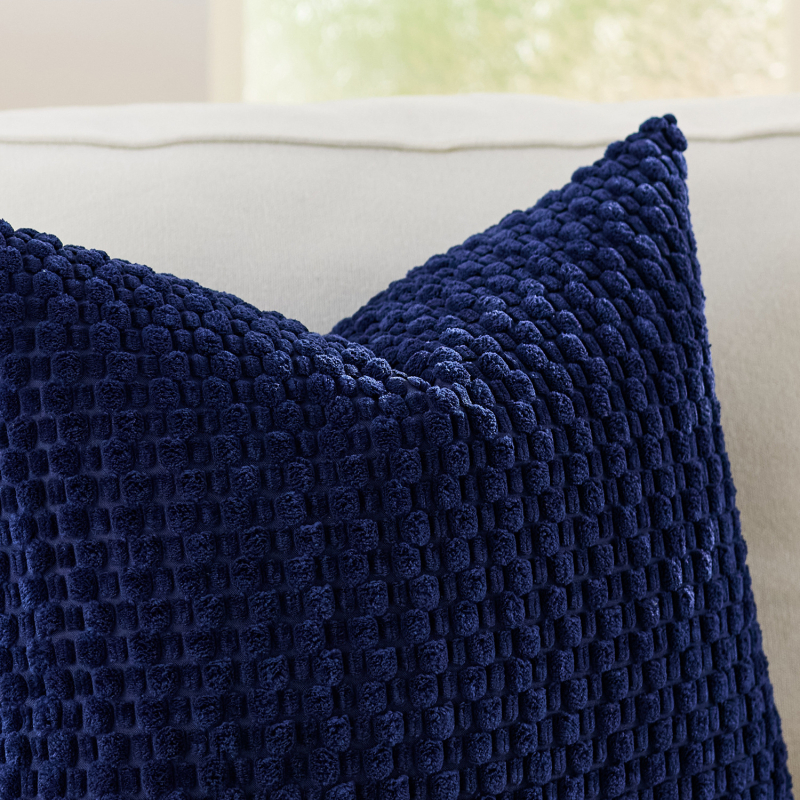 Corduroy navlaka jastuka s unutarnjim jezgrom — lumbalni jastuk za kauč i spavaću sobu, poliester navlaka, PP pamuk punjenje, šivanje splicing, moderan minimalistički stil